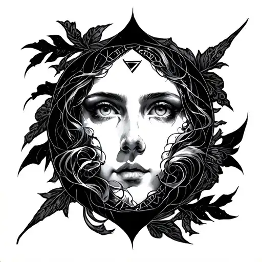 Euclid song by sleep token tattoo design idea