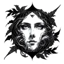 Euclid song by sleep token tattoo design idea