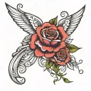 loveletter timeless tatoo tattoo design idea