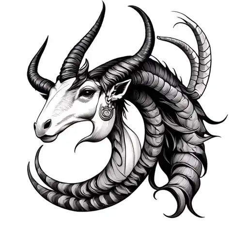 Evelyn, Capricorn, Villingen-Schwenningen tattoo design idea
