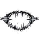 Gangsta tattoo design idea