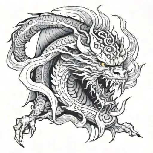 Susanoo tattoo design idea