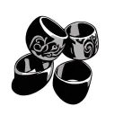Couple Ring tattoo design idea