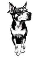 fudog tattoo design idea