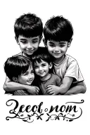 fore arm tatto about a family of 2 brothers and a mom no pictures tattoo design idea