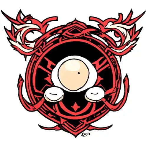 Anus tattoo design idea