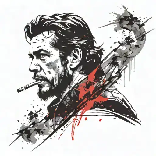 Che Guevara tattoo design idea