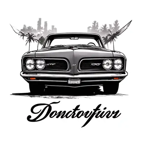 Pontiac 1965 tattoo design idea
