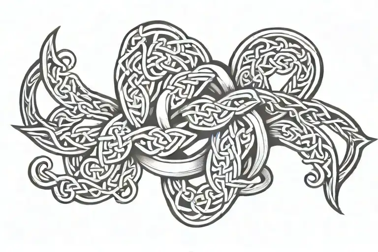 viking knot arm band tattoo tattoo design idea