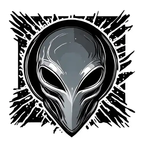 Aliens tattoo design idea