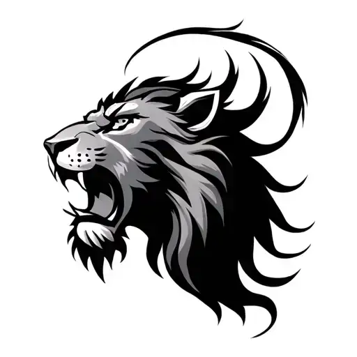 Hercules lion tattoo design idea