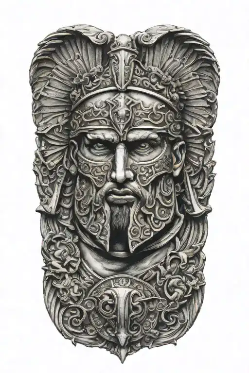 Roman empire tattoo design idea