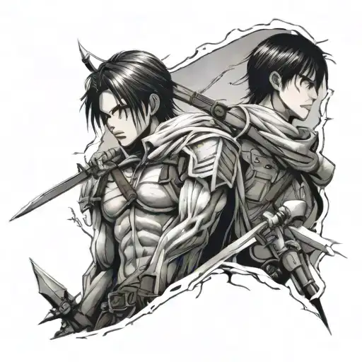 attack on titan tattoo design idea