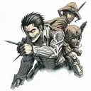 attack on titan tattoo design idea