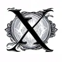 Xo tattoo design idea