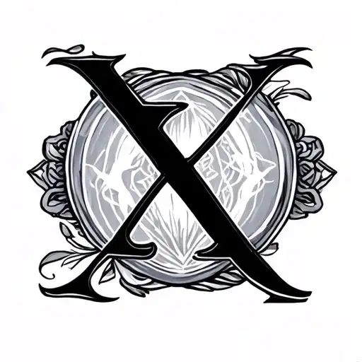 Xo tattoo design idea