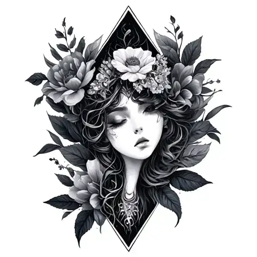 Dainty Spine tattoo design idea