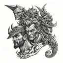 3 Personality tattoo design men tattoo design idea