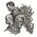 3 Personality tattoo design men tattoo design idea