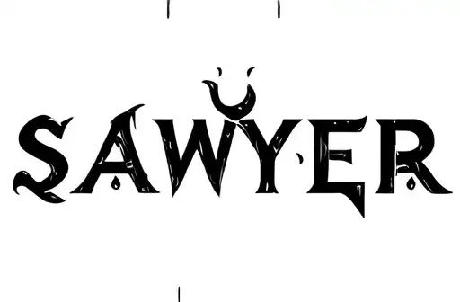 "Sawyer" tattoo design idea