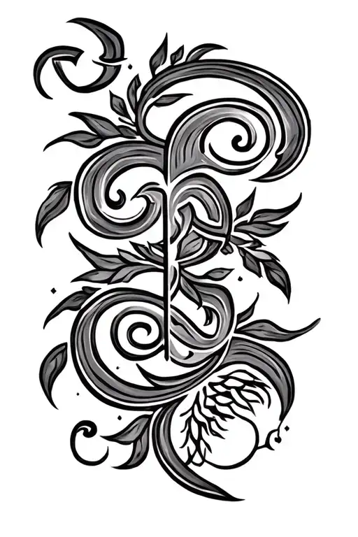 Tamil Symbol tattoo design idea