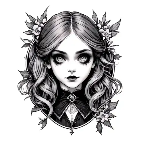 Alice Madness Returns tattoo design idea