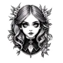 Alice Madness Returns tattoo design idea