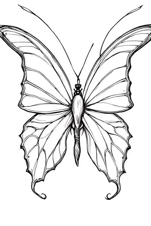 thyroid butterfly gland tattoo design idea