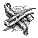 fibbonacci tool schism tattoo design idea