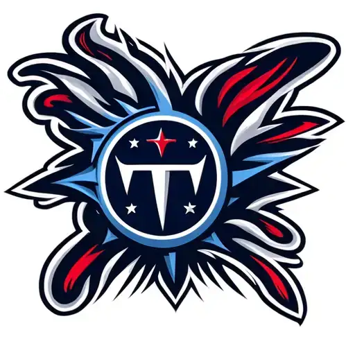Create a tattoo based on the Tennessee Titans logo tattoo design idea