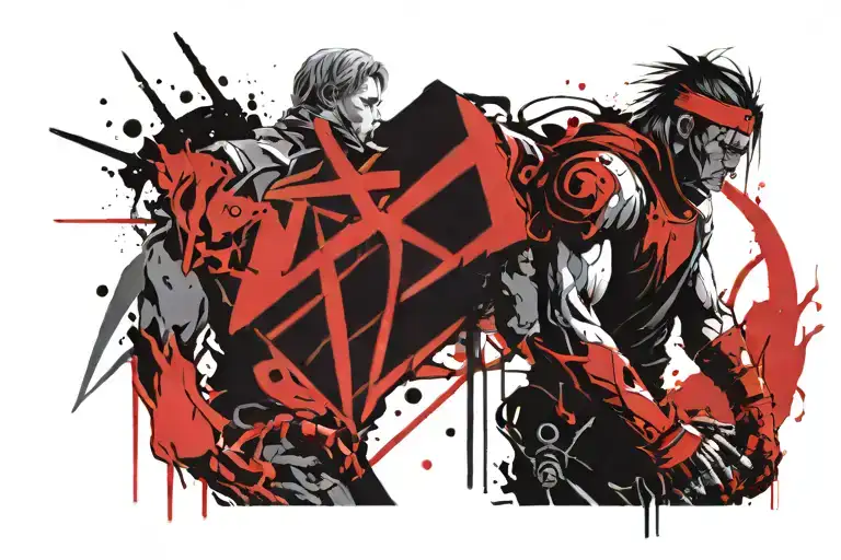 fullmetal alchemist brotherhood Fear God Honour tattoo design idea