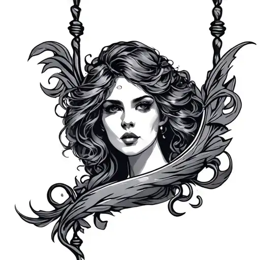 Swinger tattoo design idea