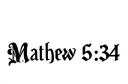 "Matthew 6:34
" tattoo design idea
