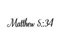 "Matthew 6:34
" tattoo design idea