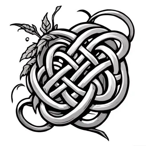 Celtic knot vine wrap another tattoo tattoo design idea