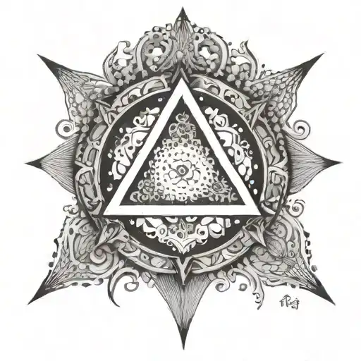 eating disorder awareness symbol tattoo design idea