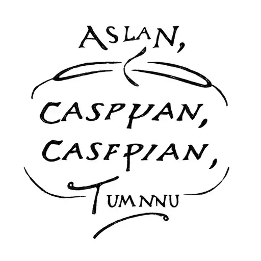 "Aslan, Caspian, Caspian, Tumnu" Dog's paw tattoo design idea