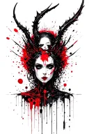 Hecate surrounded tattoo design idea