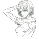 mikasa ackerman tattoo design idea