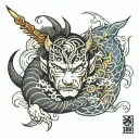 flash tattoo design idea