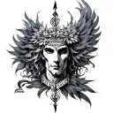 invictus tattoo design idea