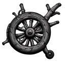 Wagon Wheel tattoo design idea