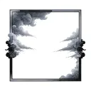 Coverup Clouds and Smoke tattoo design idea