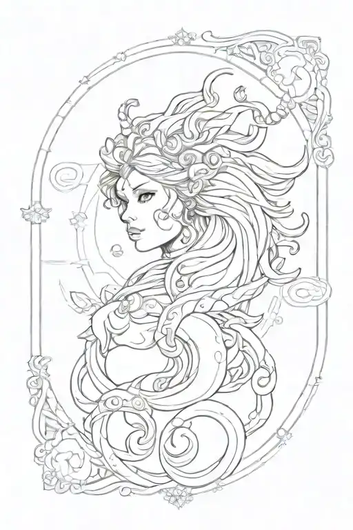Leo zodiac sign cancer zodiac sign virgo zodiac sign tattoo design idea