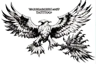 Warhammer 40k aquila, tattoo design idea