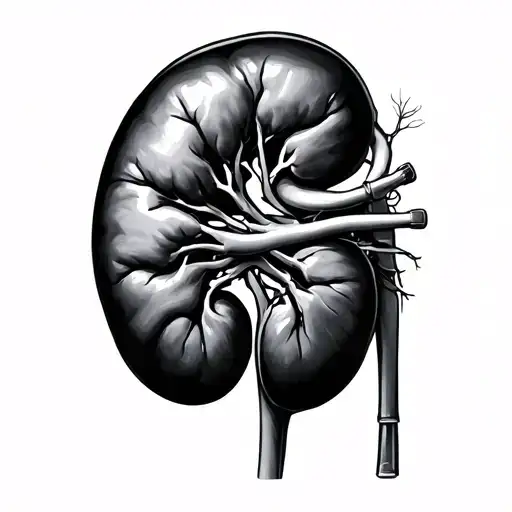 Kidney Transplant tattoo design idea