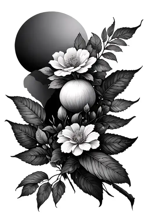 nature inner bicep tattoo tattoo design idea