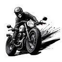 Biker tattoo design idea