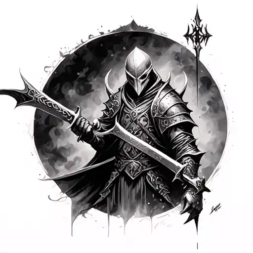 Dark Souls 3 tattoo design idea