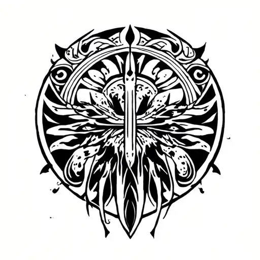Cianalas - longing for scottish homeland tattoo design idea